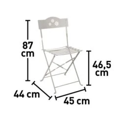 Balkonstuhl Calandria 45 Cm X 44 Cm X 87 Cm Ecru -Garten & Außenbereich 4048126624225 30