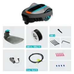 Gardena Mähroboter Sileno City 600 M² -Garten & Außenbereich 4078500062800 3050 S 05