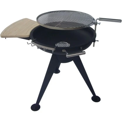 EL Fuego Holzkohlegrill Mesquite 92 Cm X 90 Cm X 90 Cm Schwarz 3 EL Fuego Holzkohlegrill Mesquite 92 Cm X 90 Cm X 90 Cm Schwarz