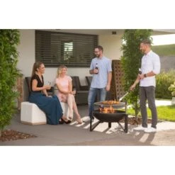 Westmann Premium Grill Feuerstelle Inkl. Grillrost Ø 70 Cm X 75 Cm Schwarz 18 Westmann Premium Grill Feuerstelle Inkl. Grillrost Ø 70 Cm X 75 Cm Schwarz -Garten & Außenbereich 4260280773407 1741 AB 05