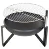 Westmann Premium Grill Feuerstelle Inkl. Grillrost Ø 70 Cm X 75 Cm Schwarz -Garten & Außenbereich 4260280773407 1741 S 01
