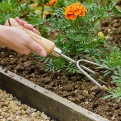 Kent & Stowe Handgrubber 3 Zinken -Garten & Außenbereich 4260376734831 4550 A 01