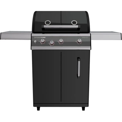 Outdoorchef Gasgrill Dualchef 325 G Schwarz 3 Brenner Mit Seitenkochstelle 3 Outdoorchef Gasgrill Dualchef 325 G Schwarz 3 Brenner Mit Seitenkochstelle