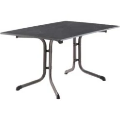 Sieger Klapptisch 140 X 90 Cm Grau/Eisengrau