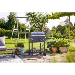 Jamestown Holzkohle-Grillwagen Jaxon -Garten & Außenbereich 524813 2