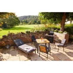 Dining-Sessel Olary 69,5 Cm X 60 Cm X 86 Cm Akazienholz Dunkelgrau 21 Dining-Sessel Olary 69,5 Cm X 60 Cm X 86 Cm Akazienholz Dunkelgrau -Garten & Außenbereich 5256110 2