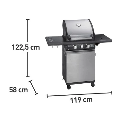 OBI Gasgrill Thunder Bay 2-Brenner Mit Seitenkocher 12 OBI Gasgrill Thunder Bay 2-Brenner Mit Seitenkocher – Bild 10