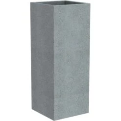 Scheurich Pflanzgefäß C-Cube High Ø 26 Cm Stony Grey
