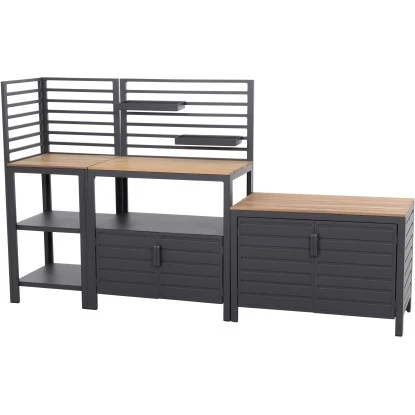 Siena Garden Outdoor Kitchen Mittelteil Sierra Hoch 90 Cm X 56 Cm X 141 Cm FSC® 14 Siena Garden Outdoor Kitchen Mittelteil Sierra Hoch 90 Cm X 56 Cm X 141 Cm FSC® – Bild 12