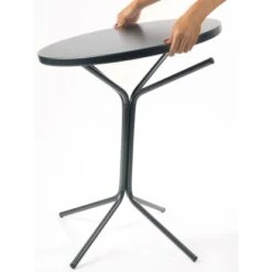 Schaffner Garten- Und Balkon-Beistelltisch Pix Ø 60 Cm Gelb -Garten & Außenbereich 664151 1055 4