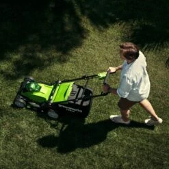 Greenworks Akku-Rasenmäher G40LM41K4 KIT 40V -Garten & Außenbereich 6952909025865 2705 A 06