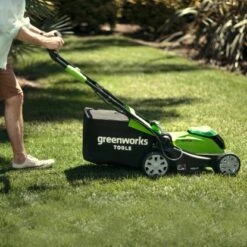 Greenworks Akku-Rasenmäher G40LM41K4 KIT 40V -Garten & Außenbereich 6952909025865 2705 A 07