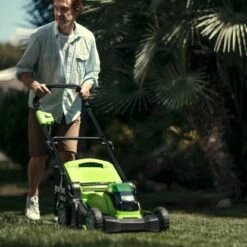 Greenworks Akku-Rasenmäher G40LM41K4 KIT 40V -Garten & Außenbereich 6952909025865 2705 A 08