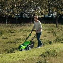 Greenworks Akku-Rasenmäher G40LM41K4 KIT 40V -Garten & Außenbereich 6952909025865 2705 A 09