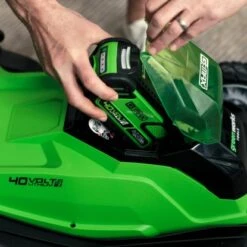 Greenworks Akku-Rasenmäher G40LM41K4 KIT 40V -Garten & Außenbereich 6952909025865 2705 A 12