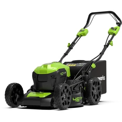 Greenworks Akku-Rasenmäher-Set GD40LM46SPK4 KIT 40 V 3 Greenworks Akku-Rasenmäher-Set GD40LM46SPK4 KIT 40 V
