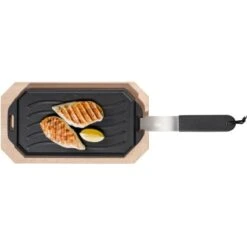 Cozze Gusseisenpfanne Wendbar Mit Untersetzer 33 Cm X 16,5 Cm 11 Cozze Gusseisenpfanne Wendbar Mit Untersetzer 33 Cm X 16,5 Cm -Garten & Außenbereich 708614903261 11025100 S 01