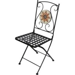 Balkonset Honobia 3-teilig Stahl Mosaik -Garten & Außenbereich 717998 3299 2