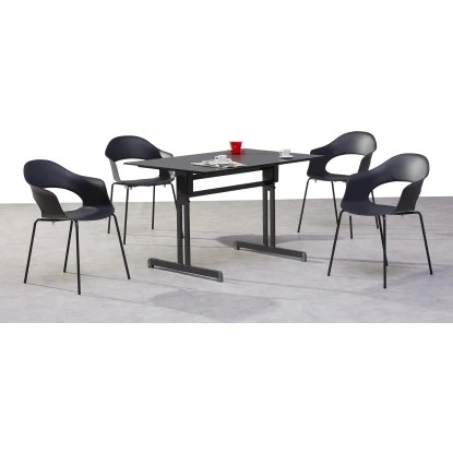 Best Dining-Gruppe Luna/Bodega 5-tlg. Anthrazit 3 Best Dining-Gruppe Luna/Bodega 5-tlg. Anthrazit