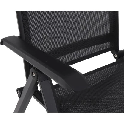 Siena Garden Klappsessel Tesoro Alu 68 Cm X 60 Cm X 110 Cm Anthrazit Matt 4 Siena Garden Klappsessel Tesoro Alu 68 Cm X 60 Cm X 110 Cm Anthrazit Matt – Bild 2