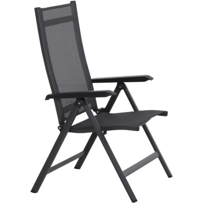 Siena Garden Klappsessel Tesoro Alu 68 Cm X 60 Cm X 110 Cm Anthrazit Matt 8 Siena Garden Klappsessel Tesoro Alu 68 Cm X 60 Cm X 110 Cm Anthrazit Matt – Bild 6