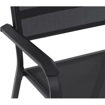 Siena Garden Stapelsessel Tesoro Alu Zerlegt 68 Cm X 62,5 Cm X 98 Cm Anthrazit 4 Siena Garden Stapelsessel Tesoro Alu Zerlegt 68 Cm X 62,5 Cm X 98 Cm Anthrazit – Bild 2