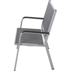 Siena Garden Bank Tesoro 2-Sitzer Alu 68 Cm X 138,5 Cm X 97 Cm Silber -Garten & Außenbereich 720602 1346 04