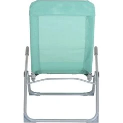 Gardamo Bäderliege 140 Cm X 61 Cm X 96 Cm Silber-Mint -Garten & Außenbereich 721004 1346 04