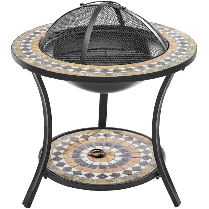 Gartenfreude Feuerstelle Mosaik 3 Gartenfreude Feuerstelle Mosaik