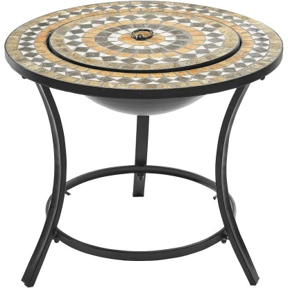 Gartenfreude Feuerstelle Mosaik 6 Gartenfreude Feuerstelle Mosaik – Bild 4