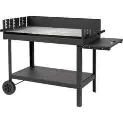 Tepro Atlanta-Holzkohlen Grillwagen Schwarz -Garten & Außenbereich 769354 2400 03