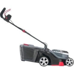 Al-Ko Akku-Rasenmäher 3.22 Li Easy Inkl. Zwei 18 V Akkus Kompatibel Mit Bosch -Garten & Außenbereich 825210 3039 4