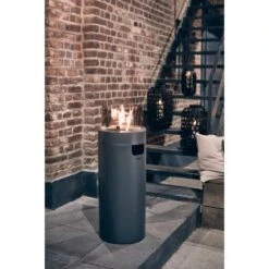 Enders® Feuerstelle Nova LED L Grey-Black -Garten & Außenbereich 831234 3795 5605 7