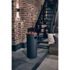 Enders® Feuerstelle Nova LED L Grey-Black -Garten & Außenbereich 831234 3795 5605 8