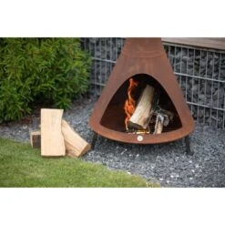 Westmann Feuerstelle Inkl. Rauchablass Rost -Garten & Außenbereich 8346561 1741 WMLG900R 03