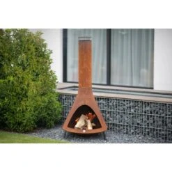 Westmann Feuerstelle Inkl. Rauchablass Rost -Garten & Außenbereich 8346561 1741 WMLG900R 04