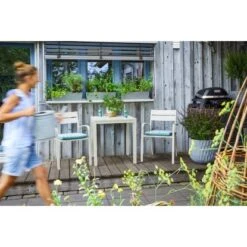 Stapelstuhl Prata Mit Sitzkissen 83 Cm X 56 Cm X 61 Cm -Garten & Außenbereich 8458556