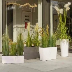 Siena Garden Pflanzgefäß Modern Craon Grau 56x19x36,5 Cm -Garten & Außenbereich 8631194 1346 5