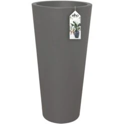 Elho Blumentopf Pure Straight Hoch Ø 38,5 Cm Anthrazit