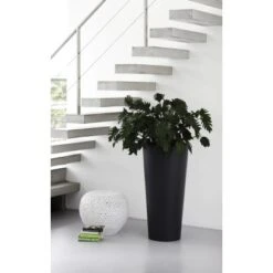 Elho Blumentopf Pure Straight Hoch Ø 38,5 Cm Anthrazit -Garten & Außenbereich 8711904193966 4667 05