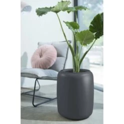 Elho Übertopf Pure Beads Medium Ø 39,2 Cm Walnussbraun -Garten & Außenbereich 8711904350208 4667 09