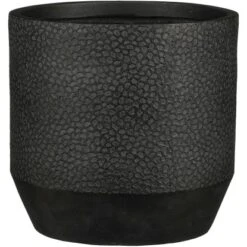 Mica Decorations Blumentopf Bogota Outdoor 24 Cm X 24 Cm X 24 Cm Magnesium Schwa