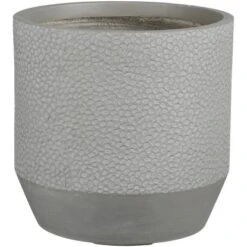 Mica Decorations Blumentopf Bogota Outdoor 30 Cm X 30 Cm X 30 Cm Magnesium Grau