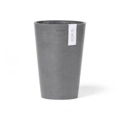 Ecopots Vase Pisa Grau 21 Cm X 30 Cm