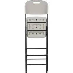 Perel Barhocker Mit Rückenlehne Kunststoff Klappbar -Garten & Außenbereich 948721 1717 3