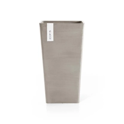 Ecopots Pflanztopf Rotterdam Halbhoch Braungrau 31 Cm X 56 Cm 3 Ecopots Pflanztopf Rotterdam Halbhoch Braungrau 31 Cm X 56 Cm
