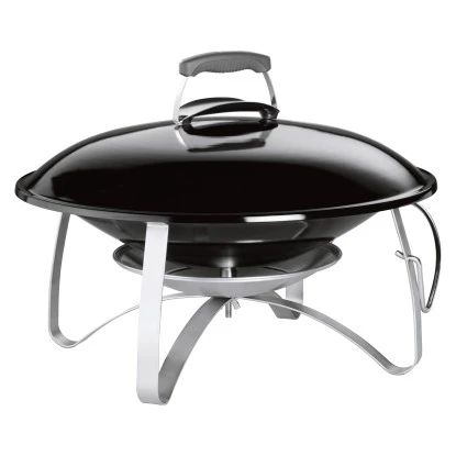 Weber Feuerstelle Fireplace Mit Deckel Schwarz 4 Weber Feuerstelle Fireplace Mit Deckel Schwarz – Bild 2