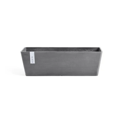 Ecopots Pflanztopf Bruges Grau 45 Cm X 17 Cm 3 Ecopots Pflanztopf Bruges Grau 45 Cm X 17 Cm