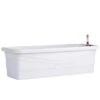Ebertsankey Bewässerungs-Pflanzkasten Flora Premium 80 Cm Weiß 1 Ebertsankey Bewässerungs-Pflanzkasten Flora Premium 80 Cm Weiß -Garten & Außenbereich ngskasten Kunststoff weiss