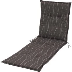 Liegen-Auflage Langeoog Linine Anthrazit